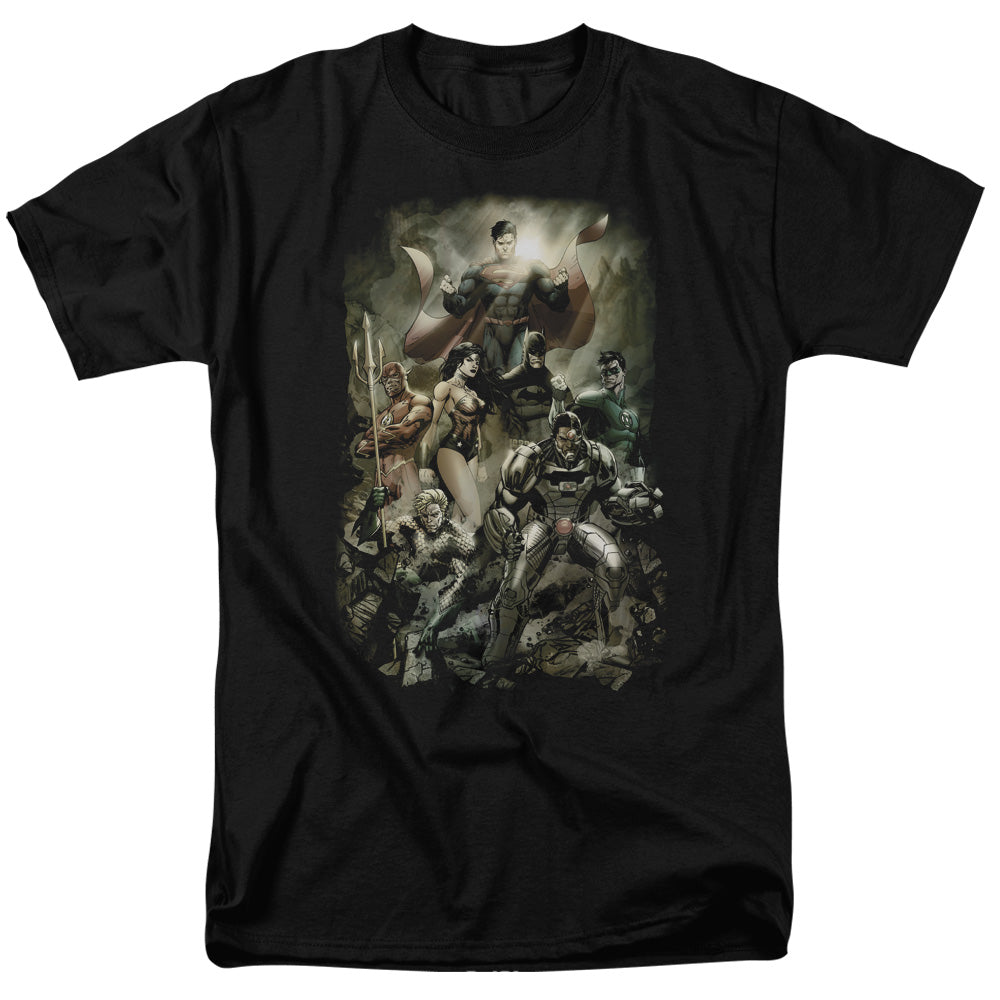 DC Comics - Justice League - Aftermath - Adult T-Shirt