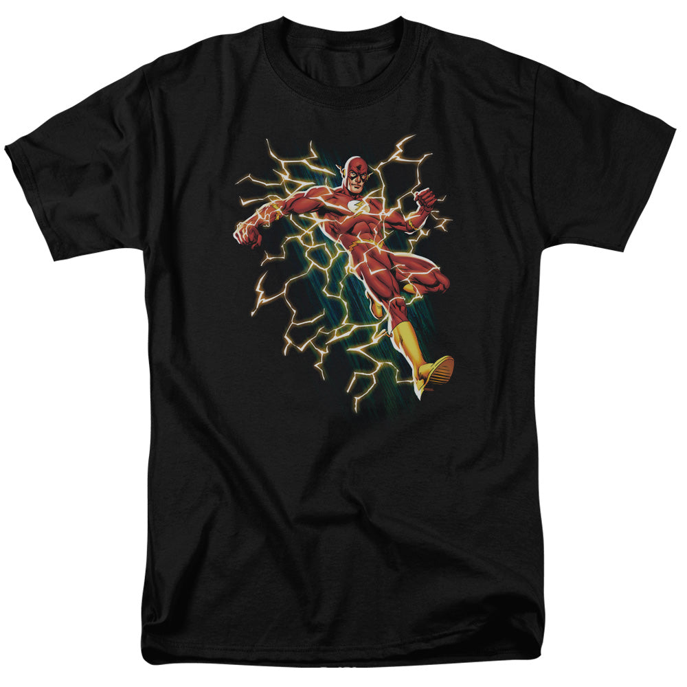 DC Comics - Justice League - Flash Electric Death - Adult T-Shirt