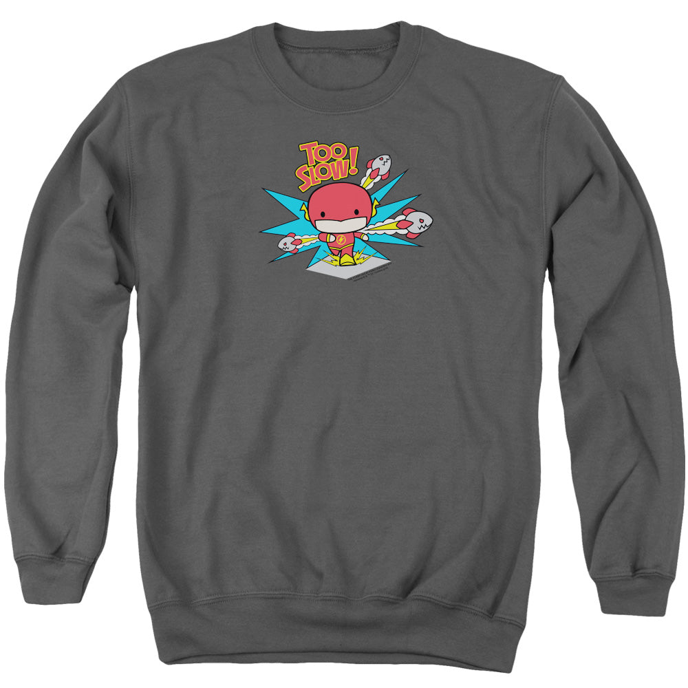 DC Comics - Flash - Too Slow - Adult Sweatshirt