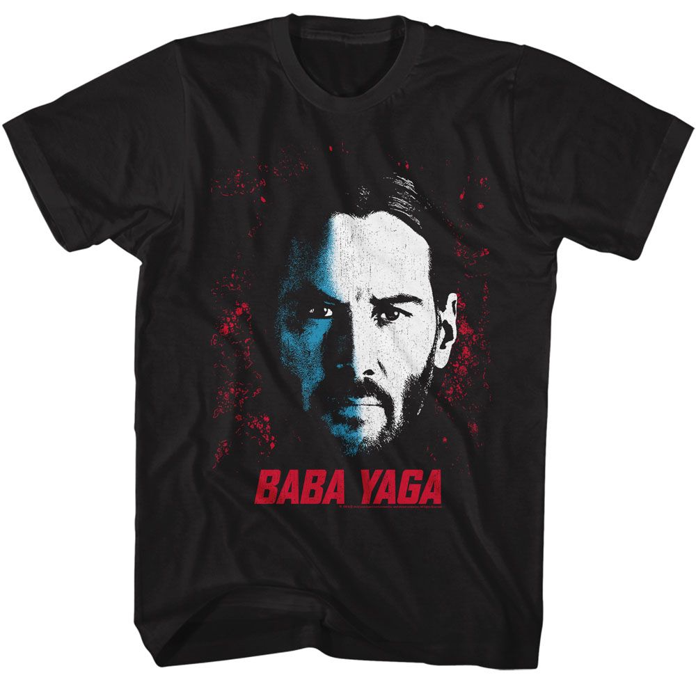 John Wick - Face Of Baba Yaga - Short Sleeve - Adult - T-Shirt