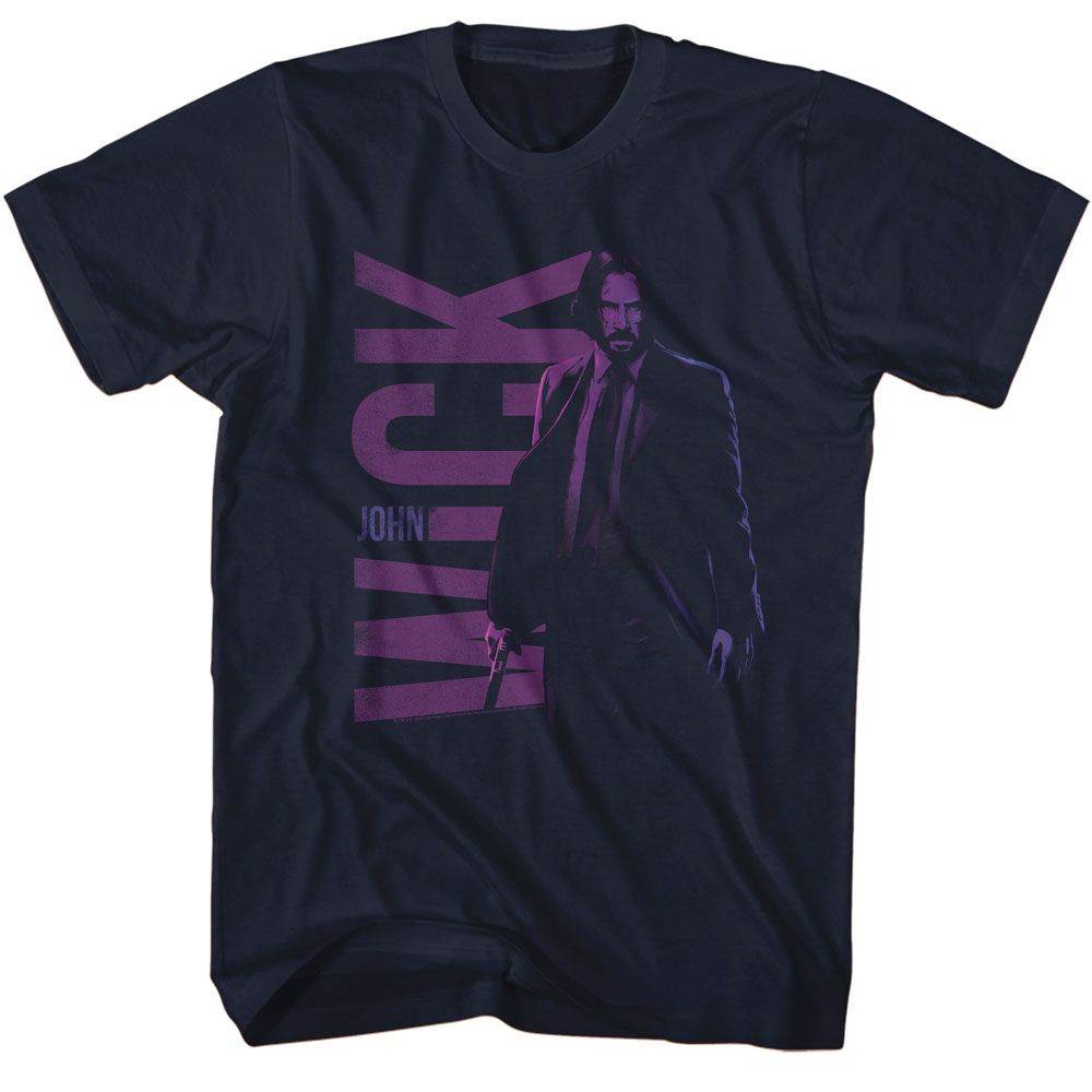 John Wick - Name & Character Illustration - Short Sleeve - Adult - T-Shirt