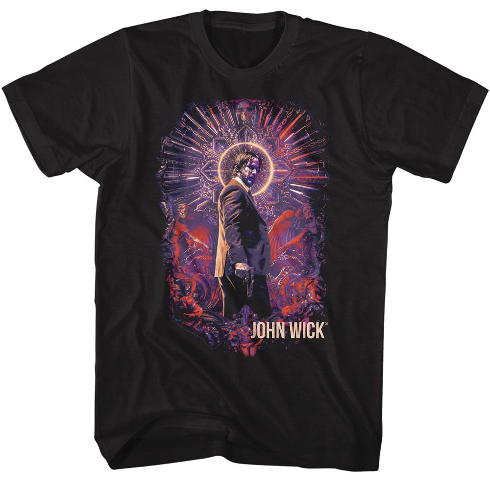 John Wick - Neon Halo Recolor - Short Sleeve - Adult - T-Shirt