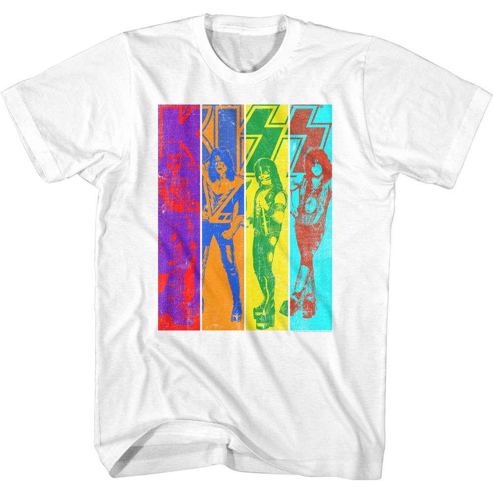 KISS - Color Kiss - Short Sleeve - Adult - T-Shirt