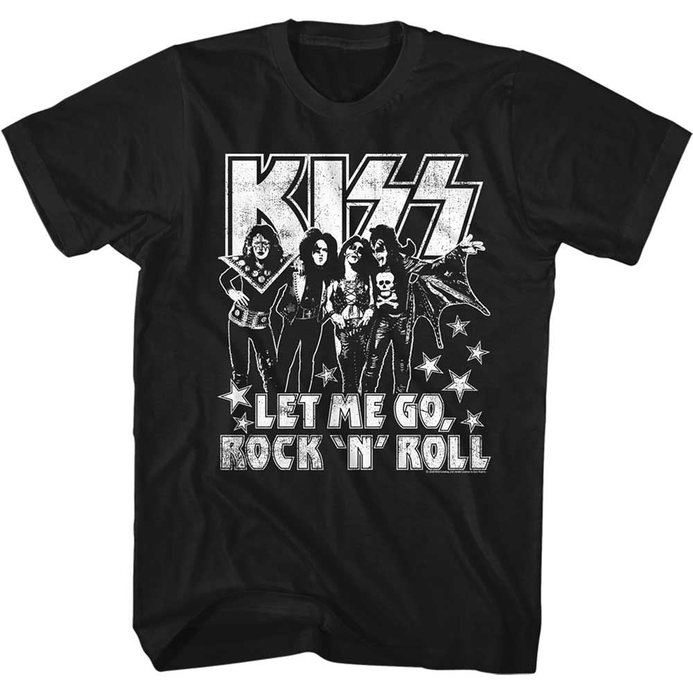 KISS - Let Me Go - Short Sleeve - Adult - T-Shirt