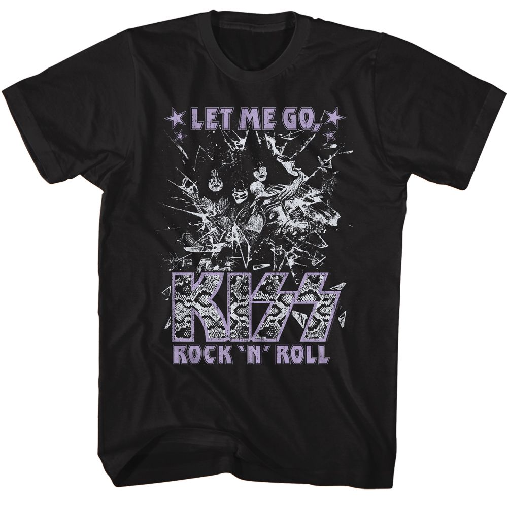 KISS - Glass Breaking - Short Sleeve - Adult - T-Shirt