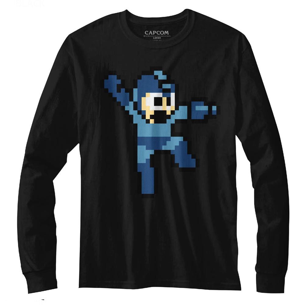 Mega Man - Jumpman - Long Sleeve - Adult - T-Shirt