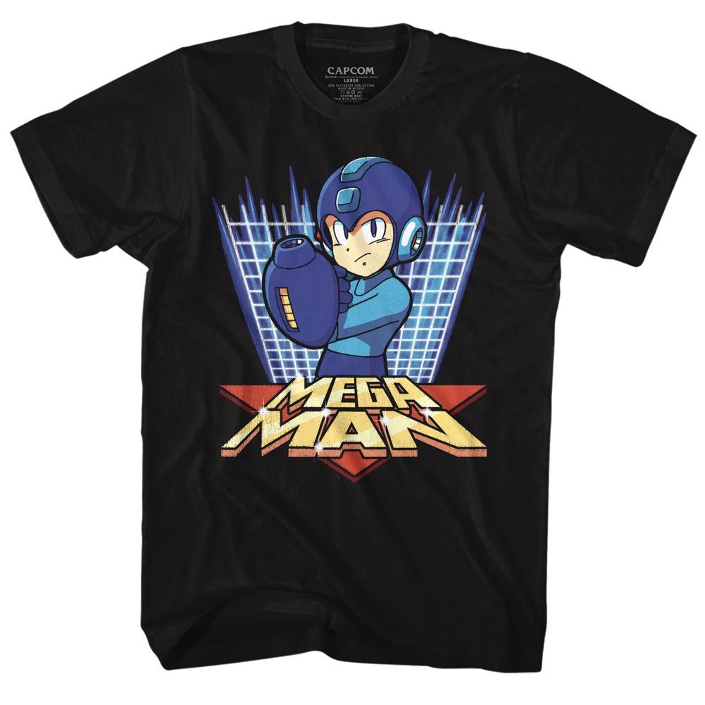 Mega Man - Mega Grid - Short Sleeve - Adult - T-Shirt