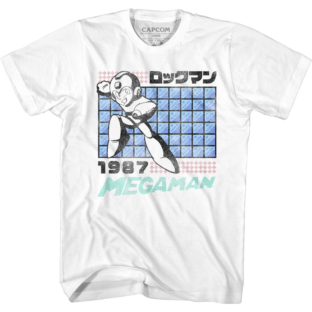 Mega Man - Megaman 87 - Short Sleeve - Adult - T-Shirt