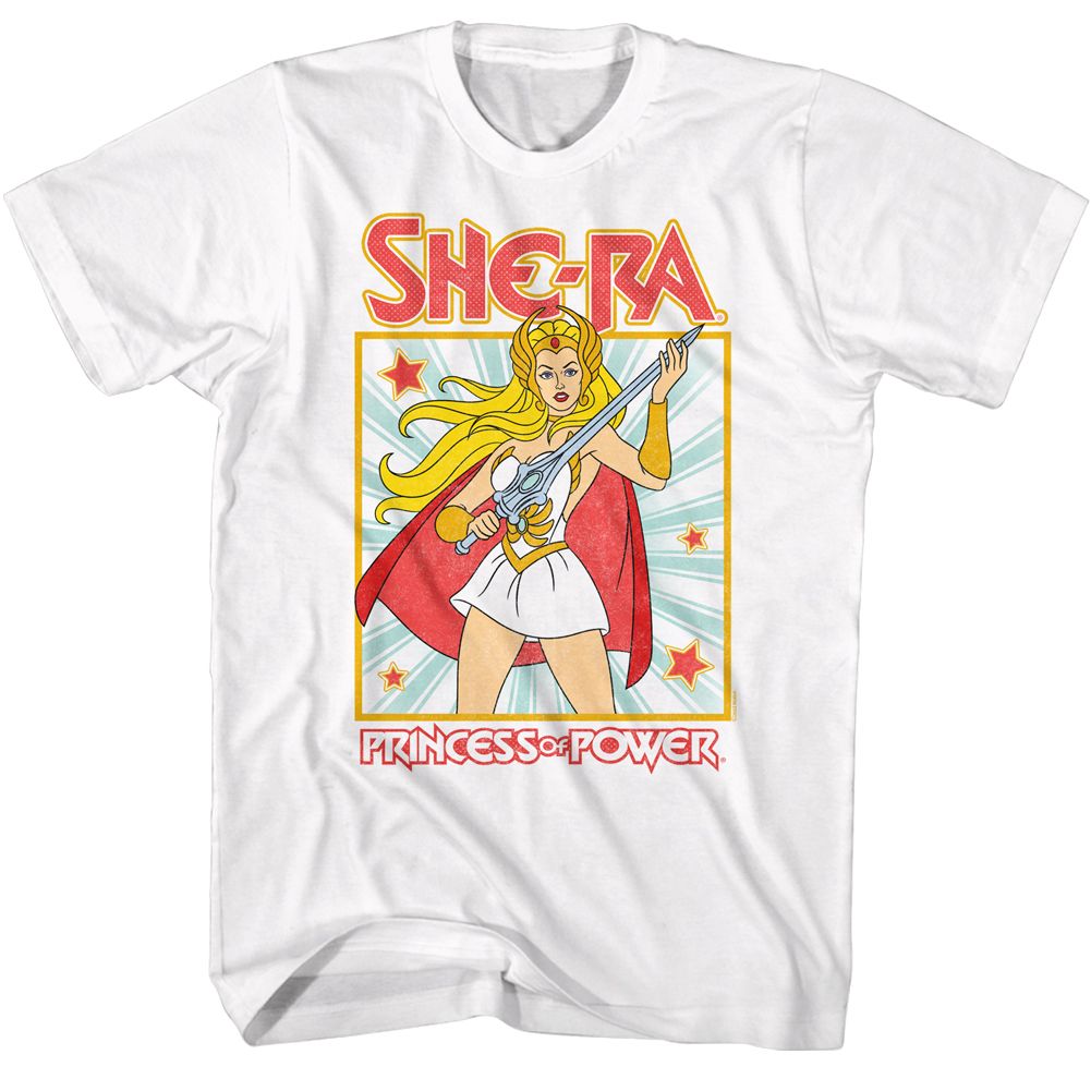 Masters Of The Universe - MOTU She-Ra Square - Short Sleeve - Adult - T-Shirt