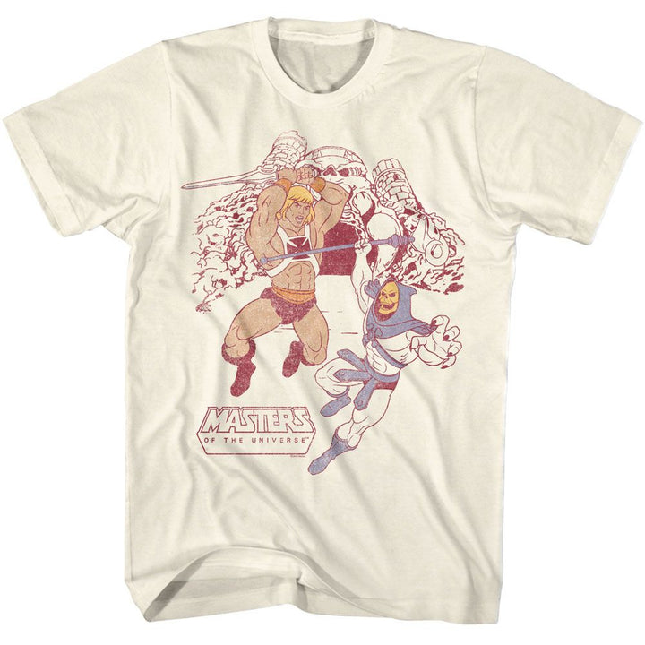 Masters Of The Universe He Man Skeletor Grayskull Adult Short Sleeve T-Shirt