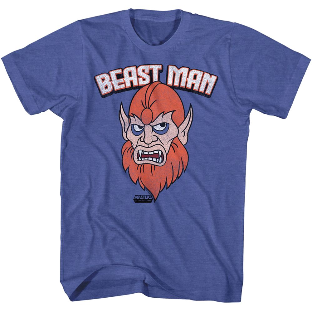 Masters Of The Universe - Beast Man - Short Sleeve - Heather - Adult - T-Shirt