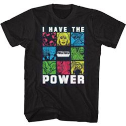 Masters Of The Universe - MOTU I Have The Power Boxes - Short Sleeve - Adult - T-Shirt