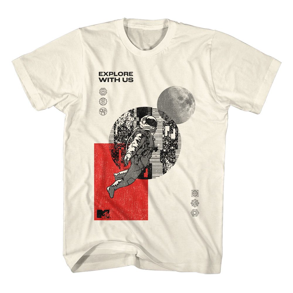 MTV - Explore With Us - Short Sleeve - Adult - T-Shirt