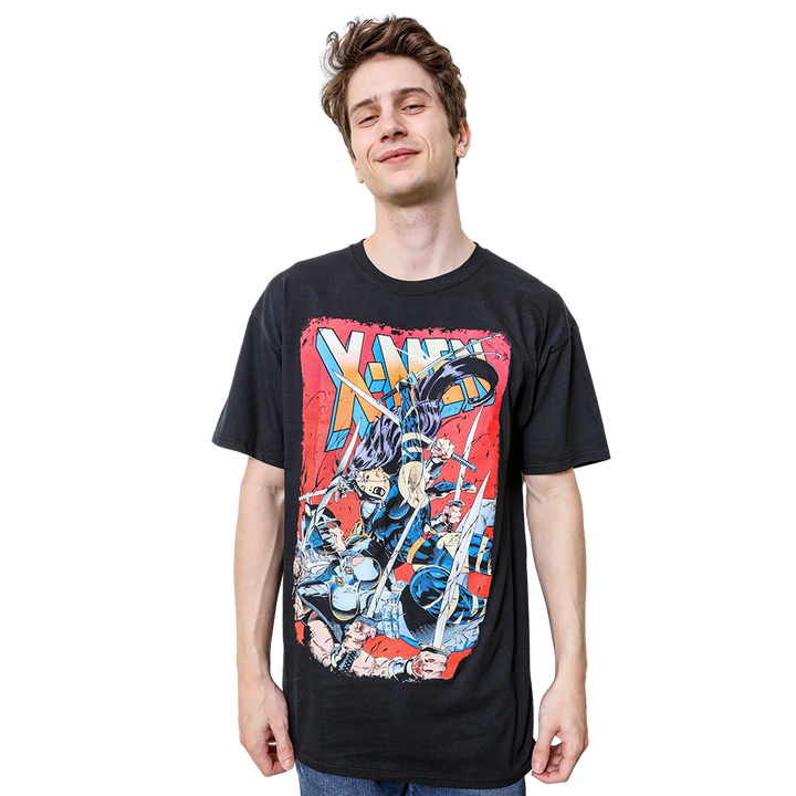 Marvel Comics X-Men Sword Showdown: Psylocke vs Spiral Adult T-Shirt