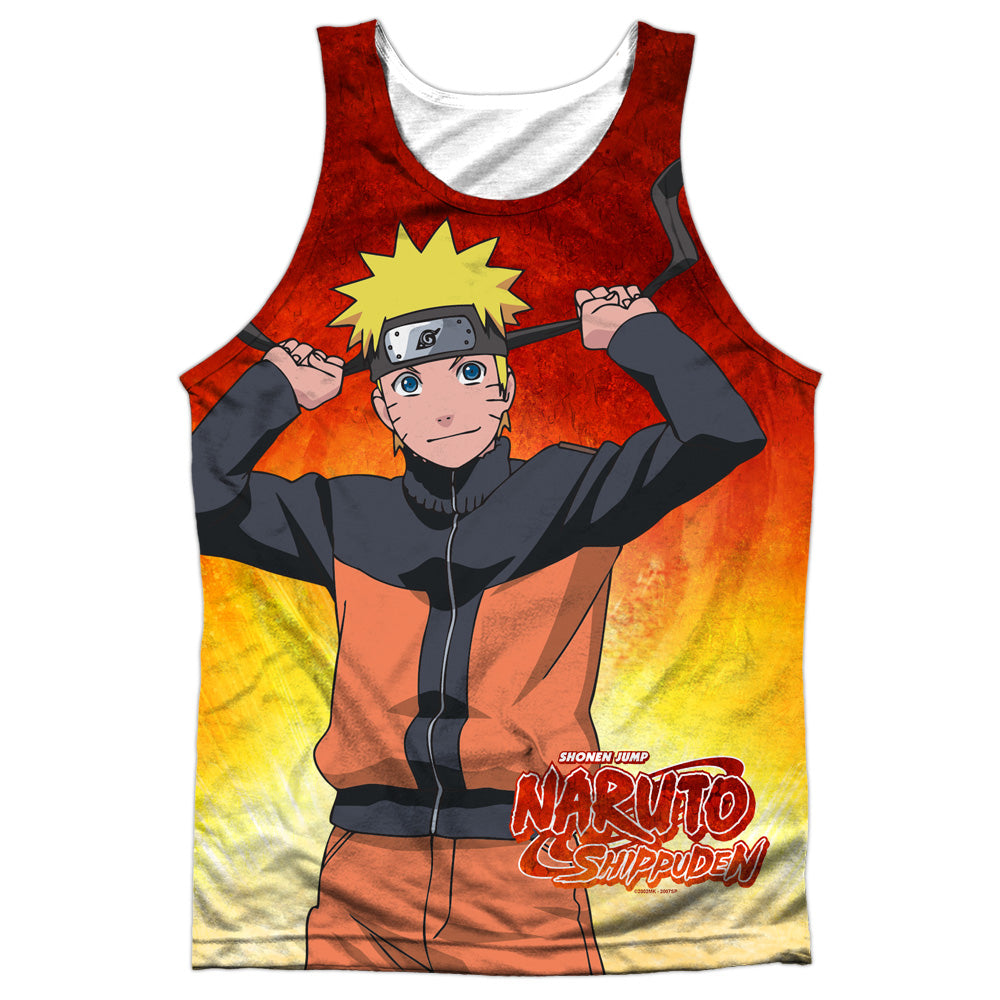 Naruto Shippuden Leaf Village Headband Sublimation Adult Tank Top