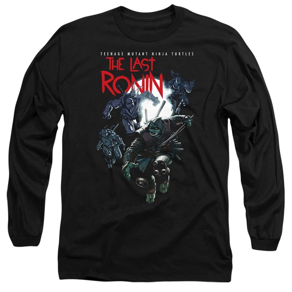 TMNT - Four Turtles Leap - Adult Long Sleeve T-Shirt