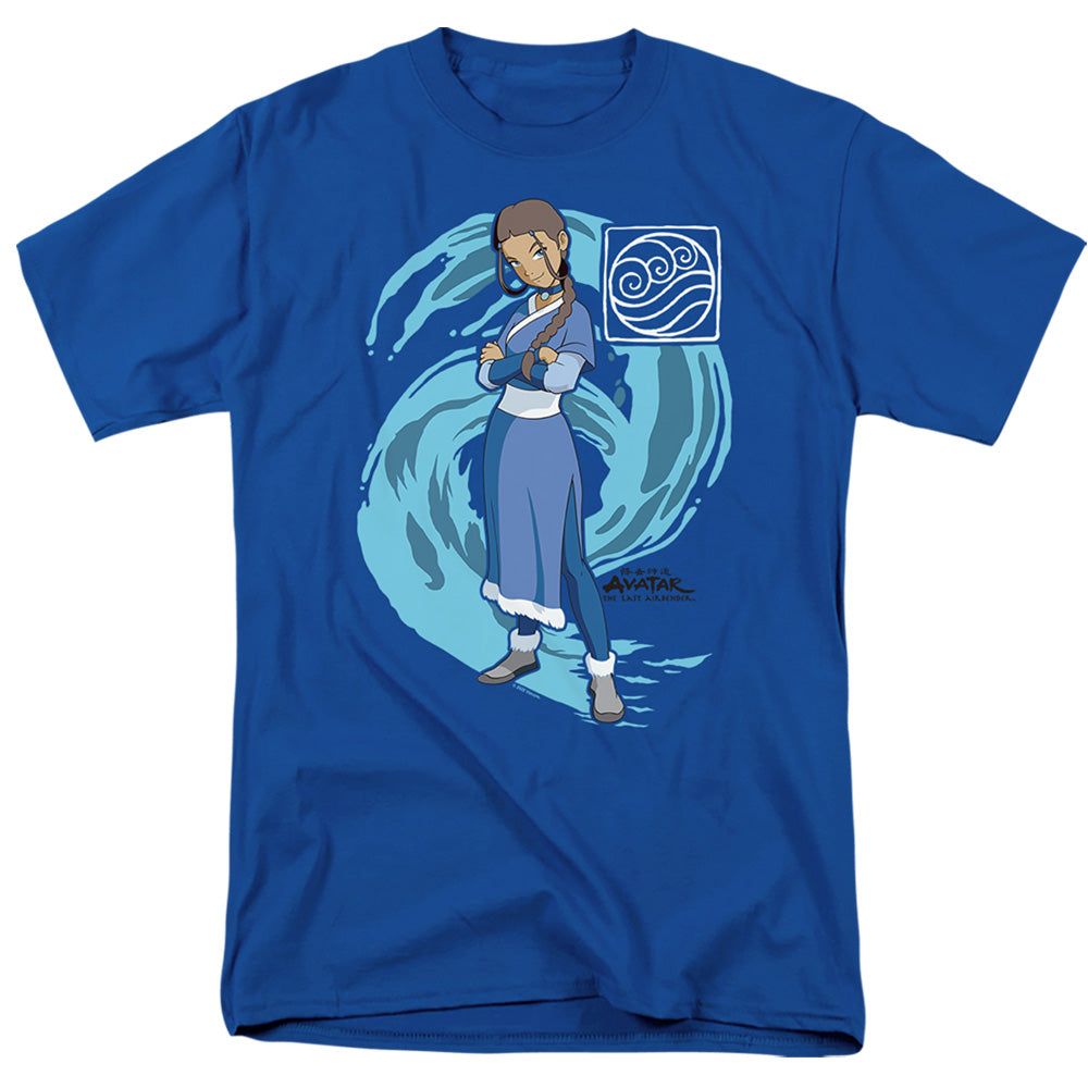 Avatar The Last Airbender - Katara Water Wave - Adult Men T-Shirt