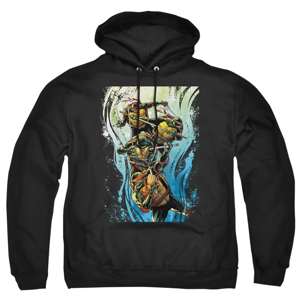 TMNT - Cool Rainbow Warriors - Adult Pullover Hoodie