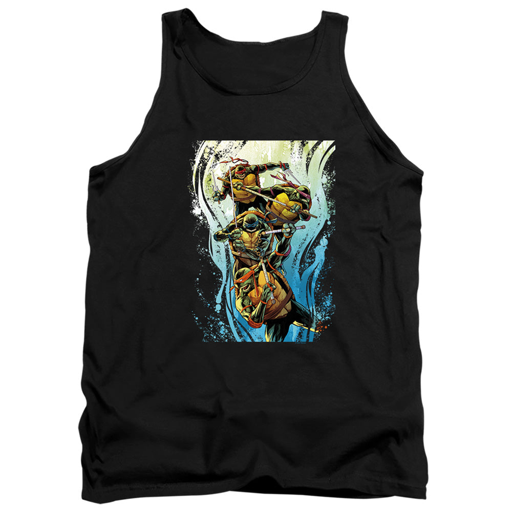 TMNT - Cool Rainbow Warriors - Adult Tank Top