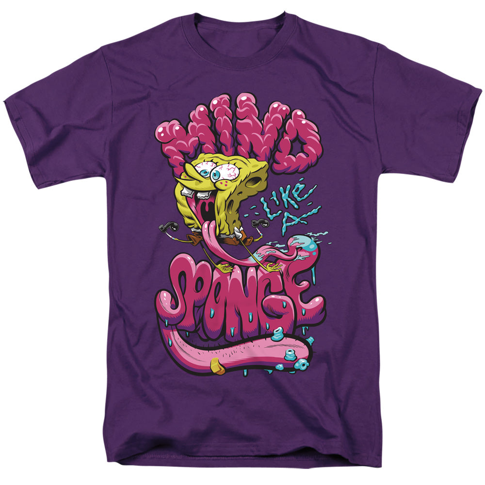 SpongeBob SquarePants - Mind Like A Sponge - Adult Men T-Shirt