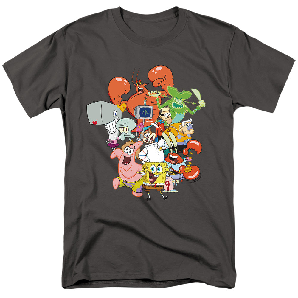 SpongeBob SquarePants - The Whole Gang - Adult Men T-Shirt