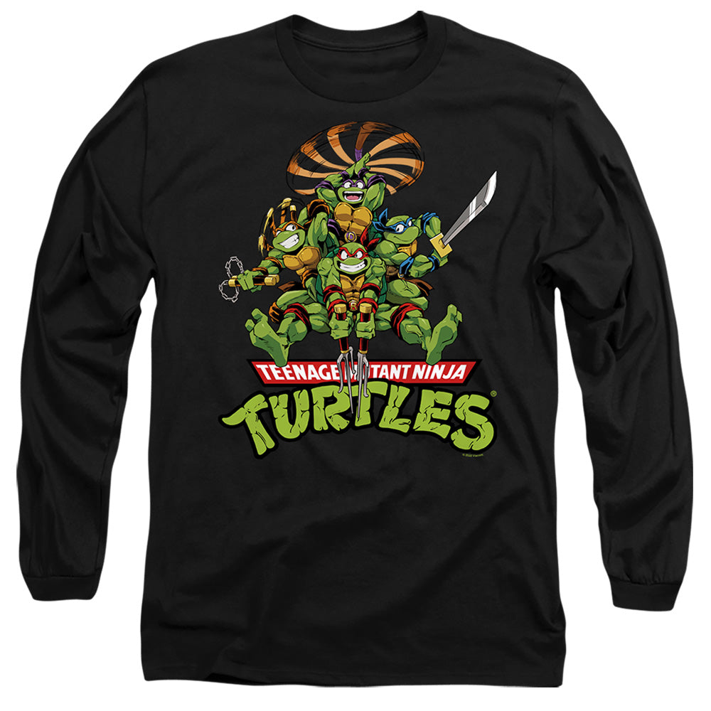 Teenage Mutant Ninja Turtles TMNT Black Short Sleeve T-Shirt Adult