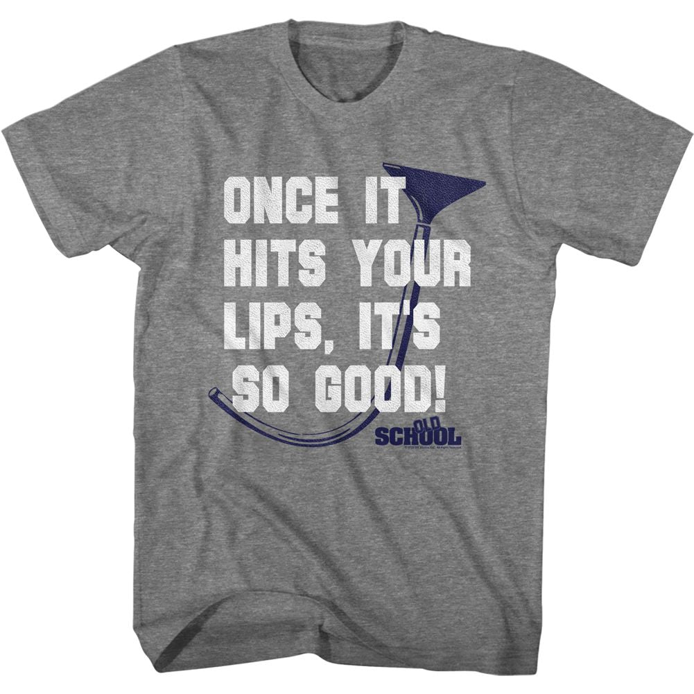 Oldschool - Once It Hits - Short Sleeve - Heather - Adult - T-Shirt