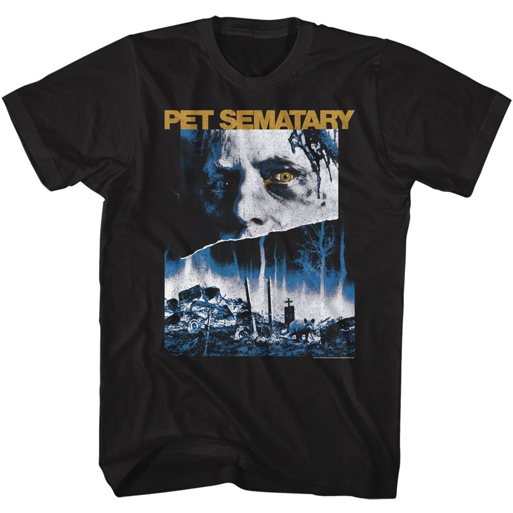 Pet Sematary - 3 Color Poster - Short Sleeve - Adult - T-Shirt