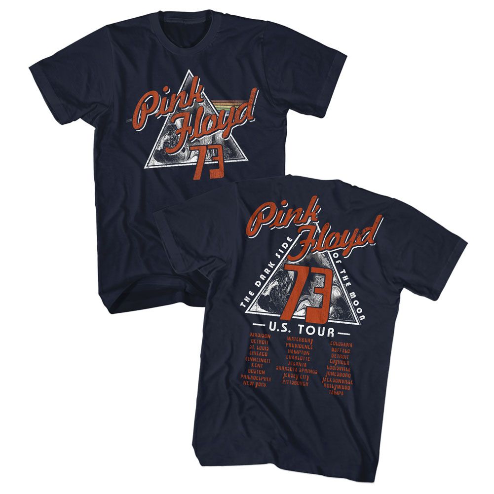 Pink Floyd - US 1973 - Short Sleeve - Adult - T-Shirt