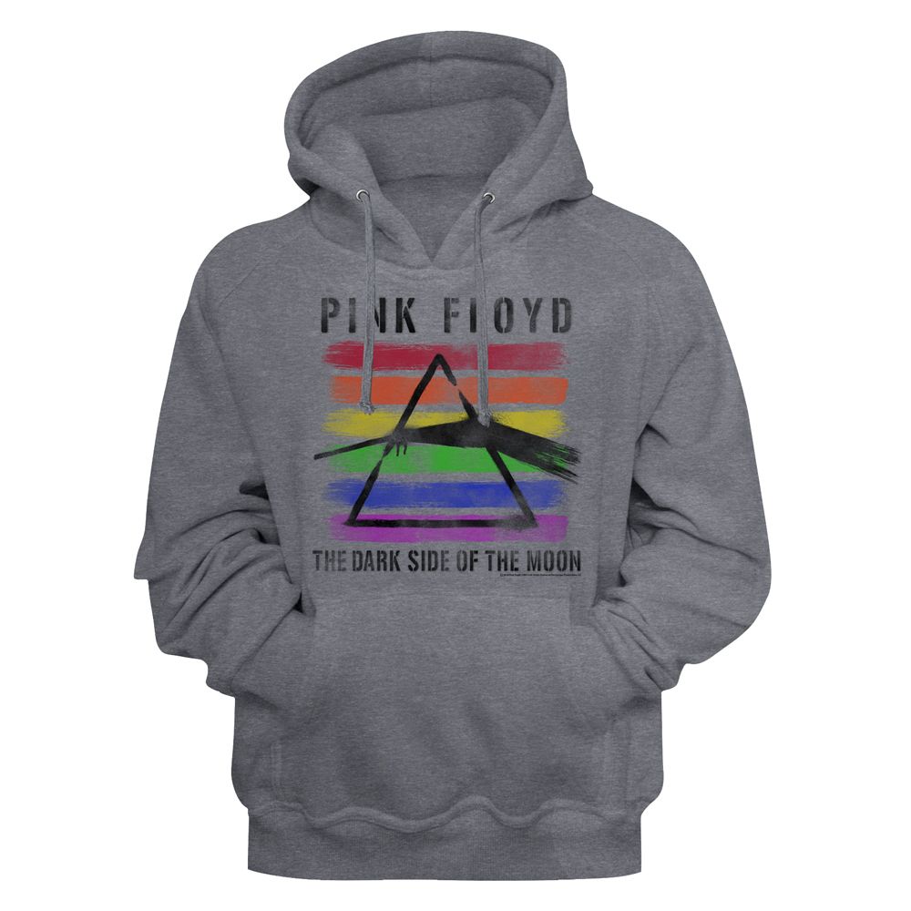Pink Floyd - Black Light - Long Sleeve - Heather - Adult - Hoodie