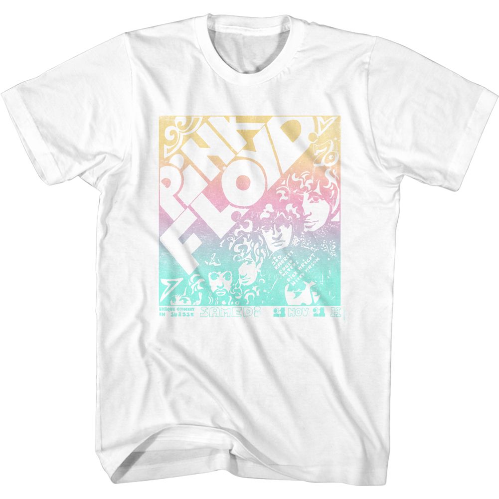 Pink Floyd - Pastel Gradient - Short Sleeve - Adult - T-Shirt