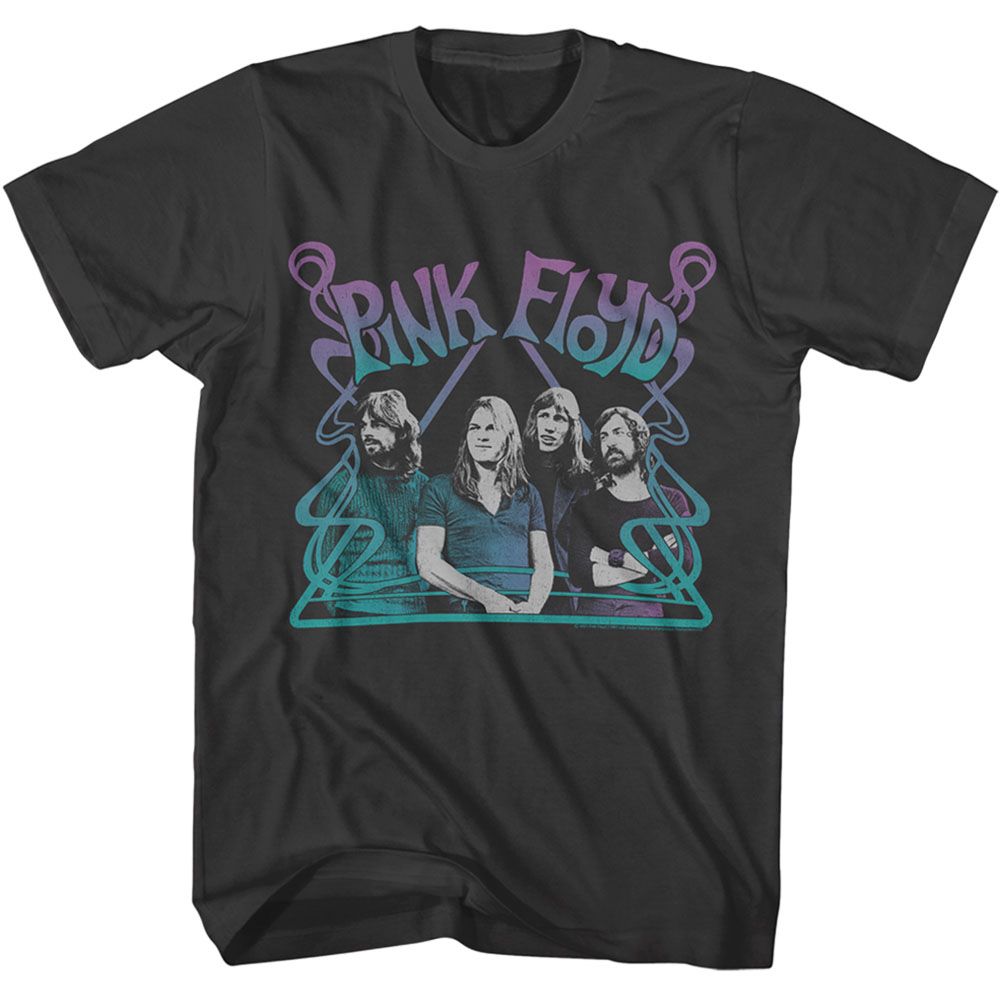 Pink Floyd - Art Noveau Triangle - Short Sleeve - Adult - T-Shirt