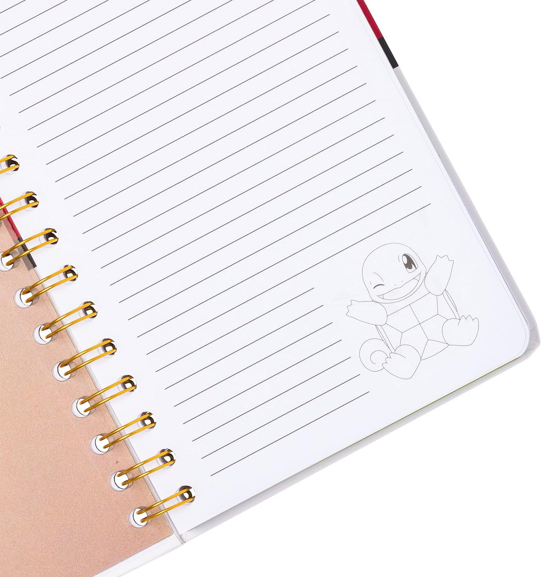 Pokemon Pokeball Starters Spiral Tabbed Notebook 8 x 5 Inches