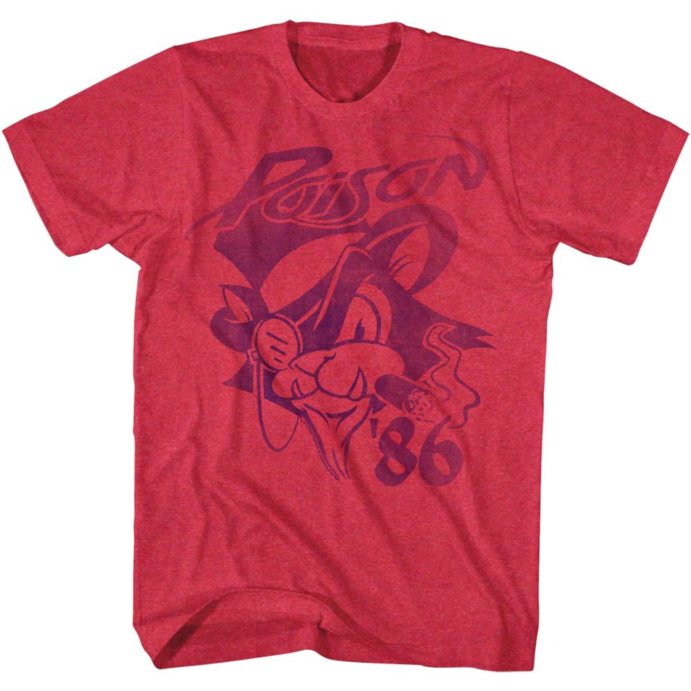 Poison - Poison86 - Short Sleeve - Heather - Adult - T-Shirt