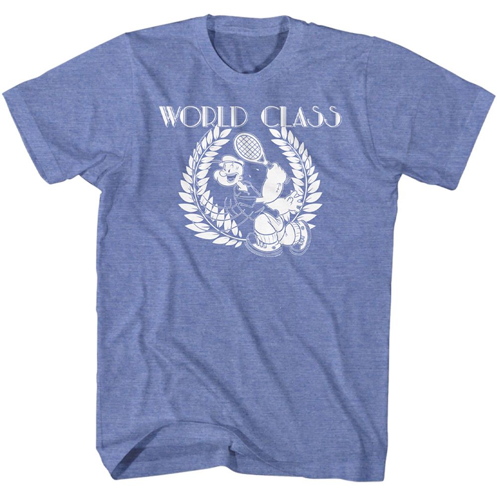 Popeye - World Class - Short Sleeve - Heather - Adult - T-Shirt