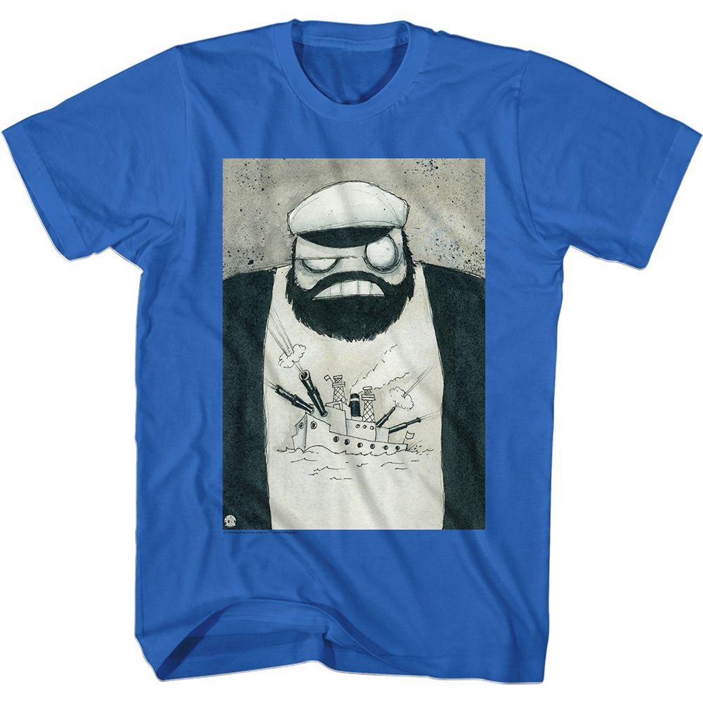 Popeye - Crazy Brut - Short Sleeve - Adult - T-Shirt