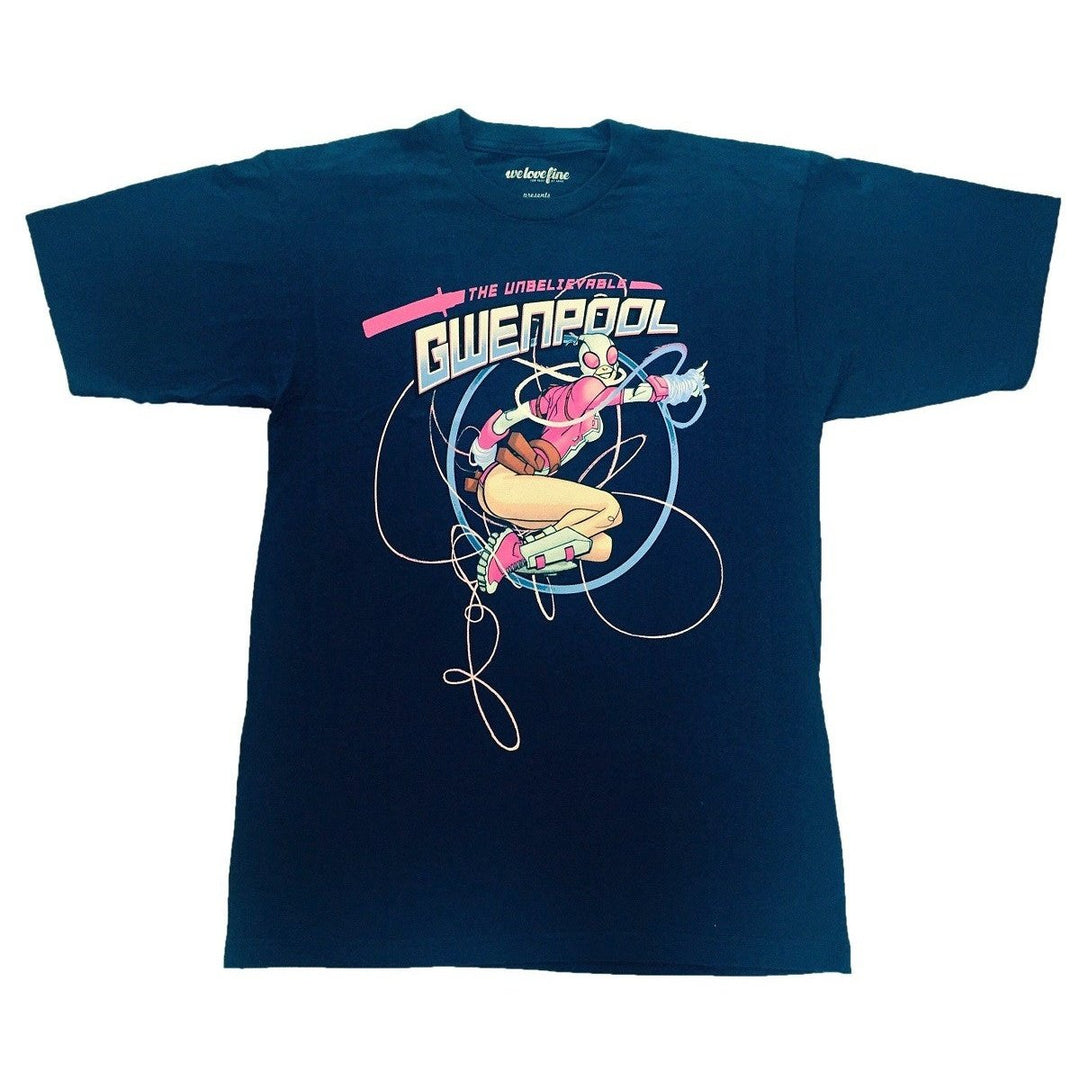 Gwenpool Gwen On The Ropes Marvel Comics Adult T-Shirt