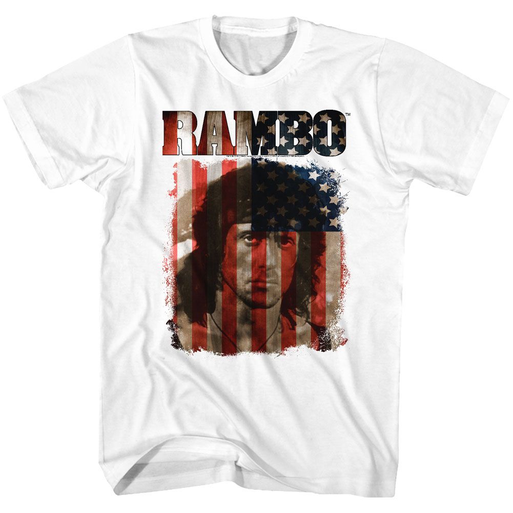 Rambo - Merica - Short Sleeve - Adult - T-Shirt