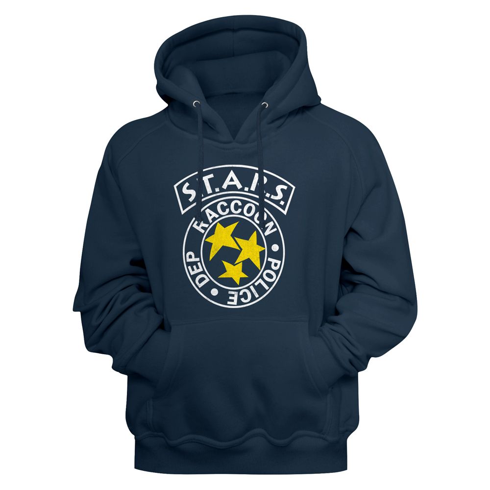 Resident Evil - RPD Stars - Long Sleeve - Adult - Hoodie