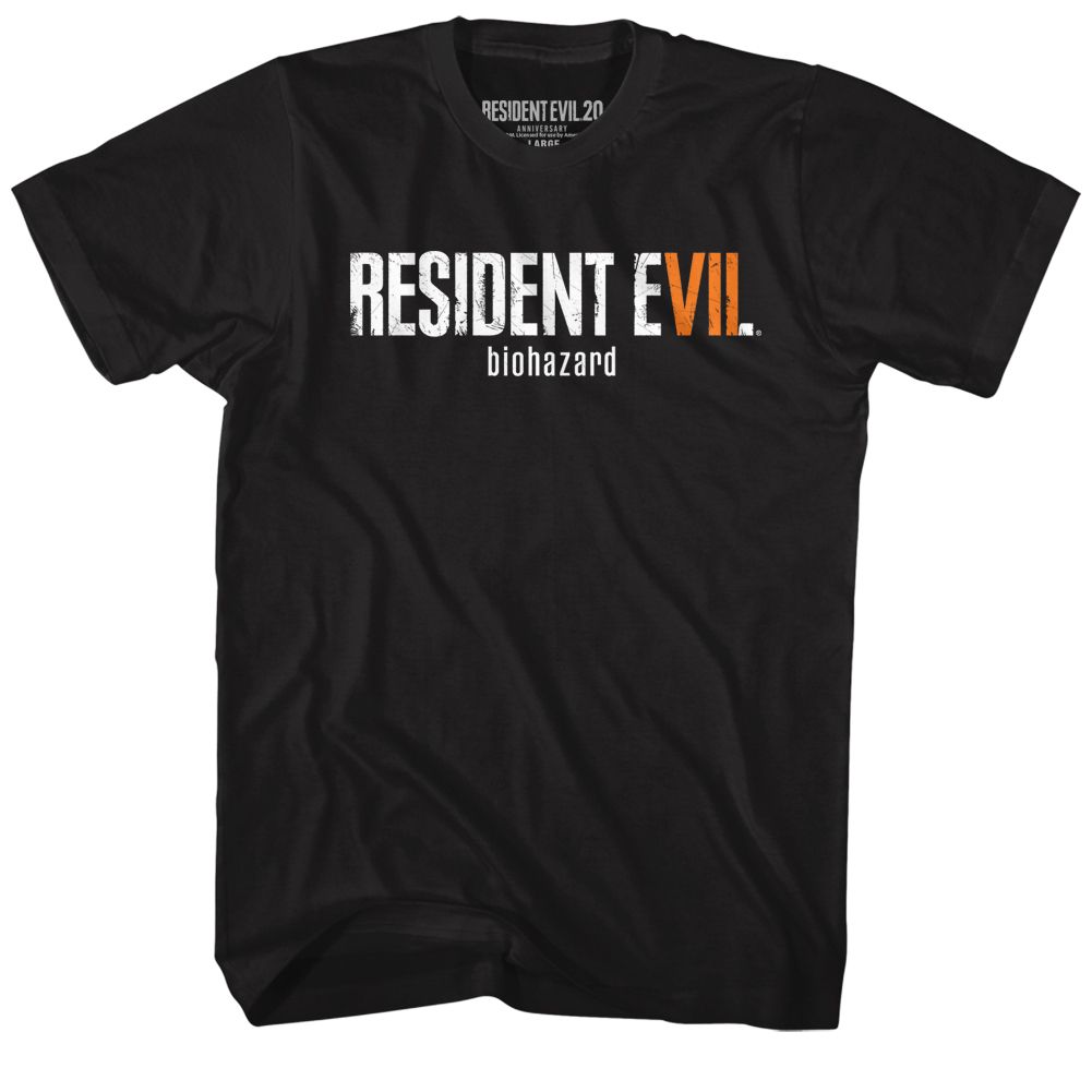 Resident Evil - RE7 Logo - Short Sleeve - Adult - T-Shirt