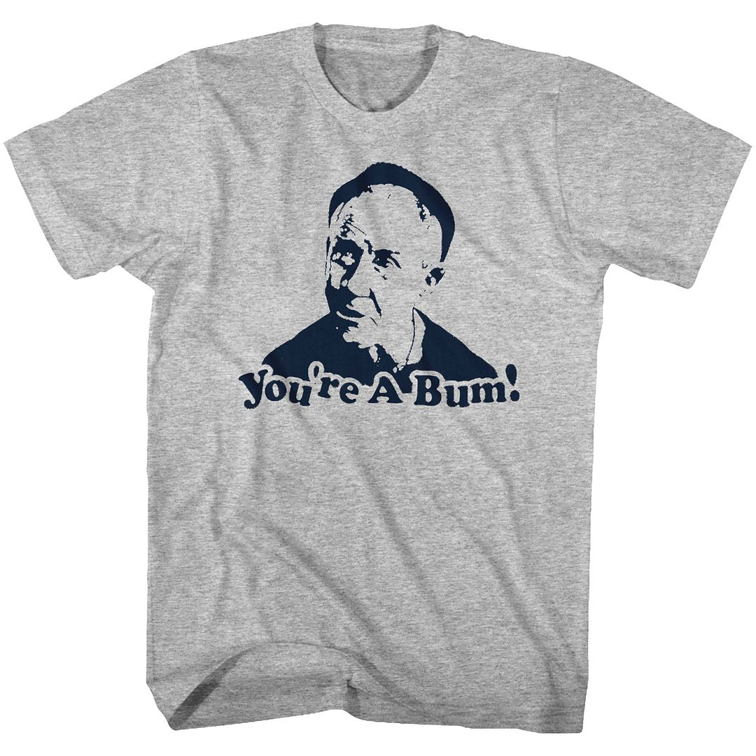 Rocky - You're A Bum - Short Sleeve - Heather - Adult - T-Shirt