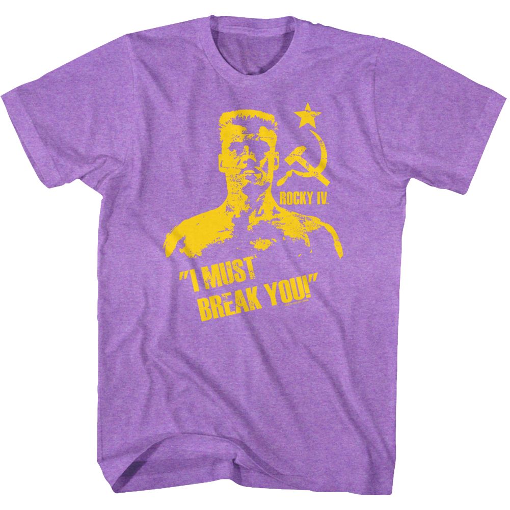 Rocky - Break You - Short Sleeve - Heather - Adult - T-Shirt