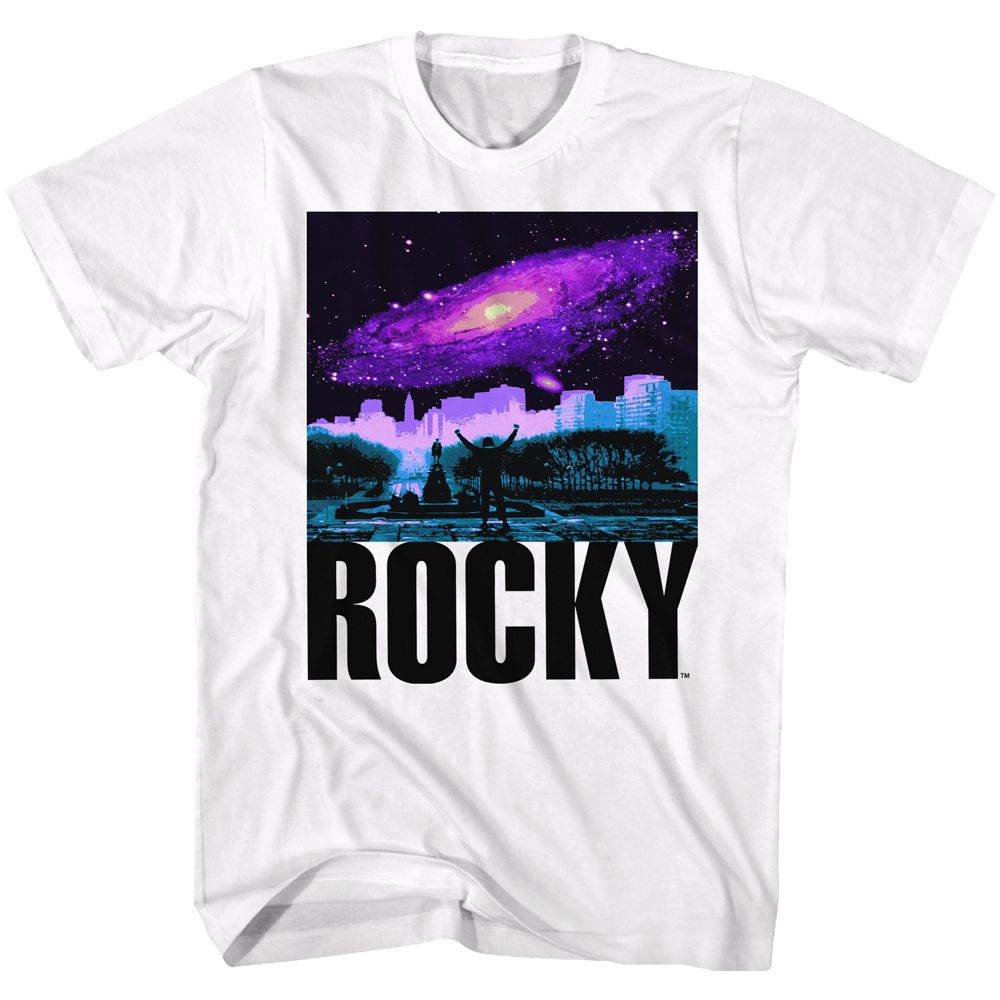 Rocky - Galaxy - Short Sleeve - Adult - T-Shirt – YourFavoriteTShirts