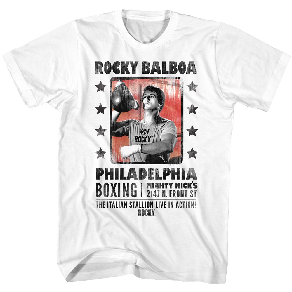 Rocky - Posterish - Short Sleeve - Adult - T-Shirt