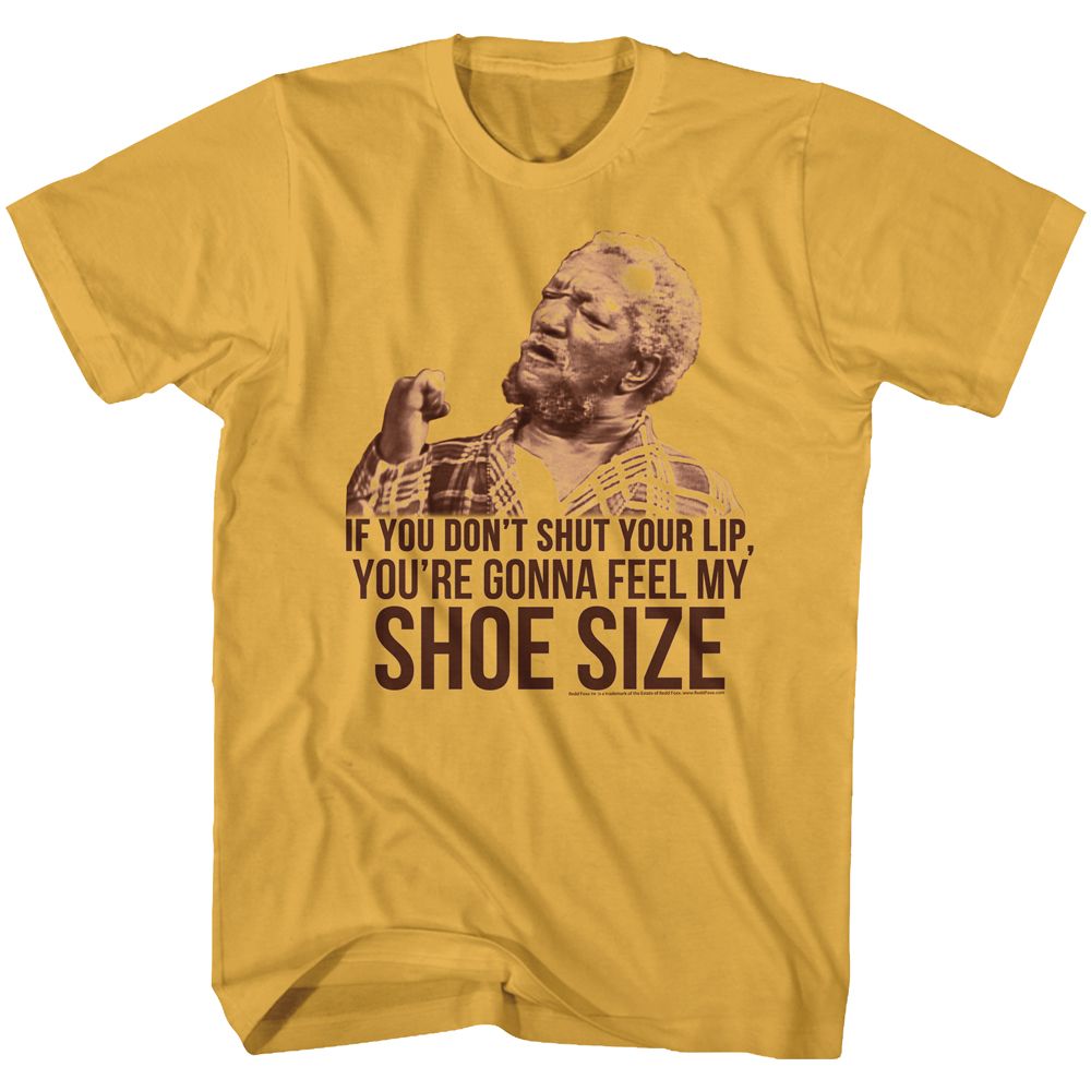 Redd Foxx - Shoe Size - Short Sleeve - Adult - T-Shirt