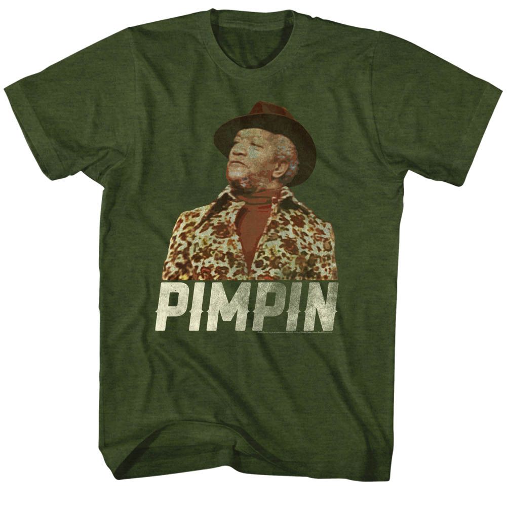 Redd Foxx - Pimpin - Short Sleeve - Adult - T-Shirt