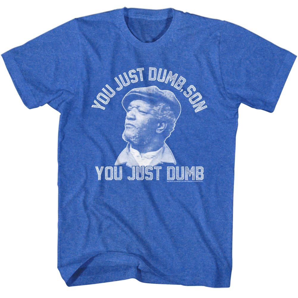 Redd Foxx - Dumb Son - Short Sleeve - Heather - Adult - T-Shirt