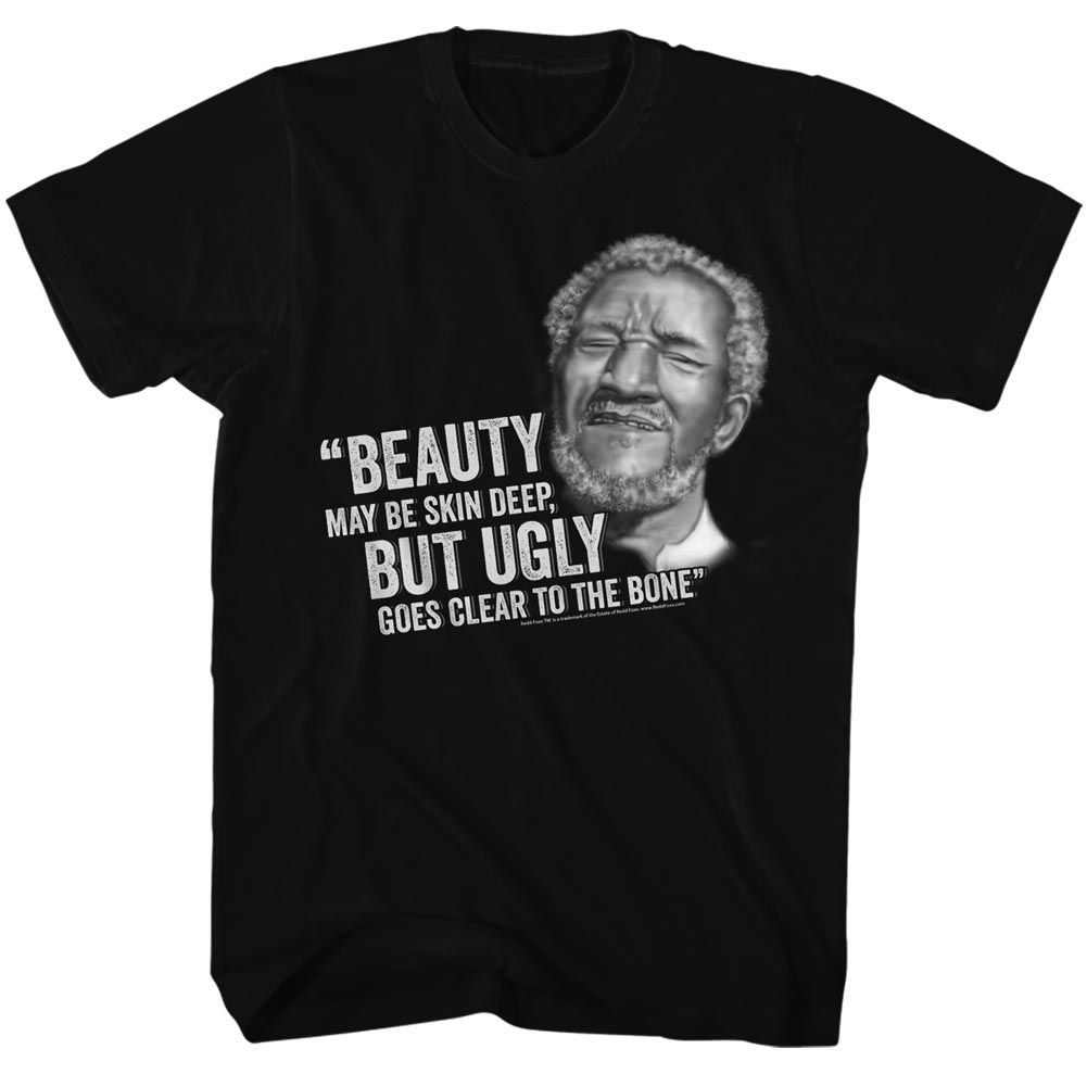 Redd Foxx - Beauty But Ugly - Short Sleeve - Adult - T-Shirt