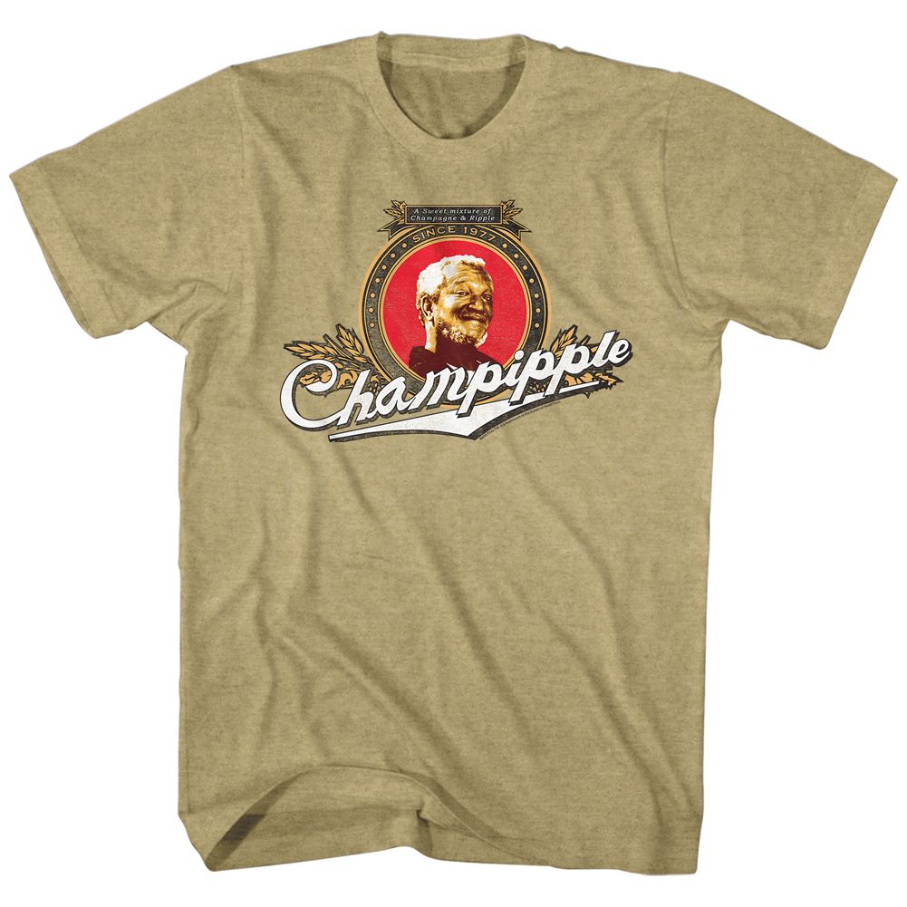 Redd Foxx - Champipple - Short Sleeve - Heather - Adult - T-Shirt