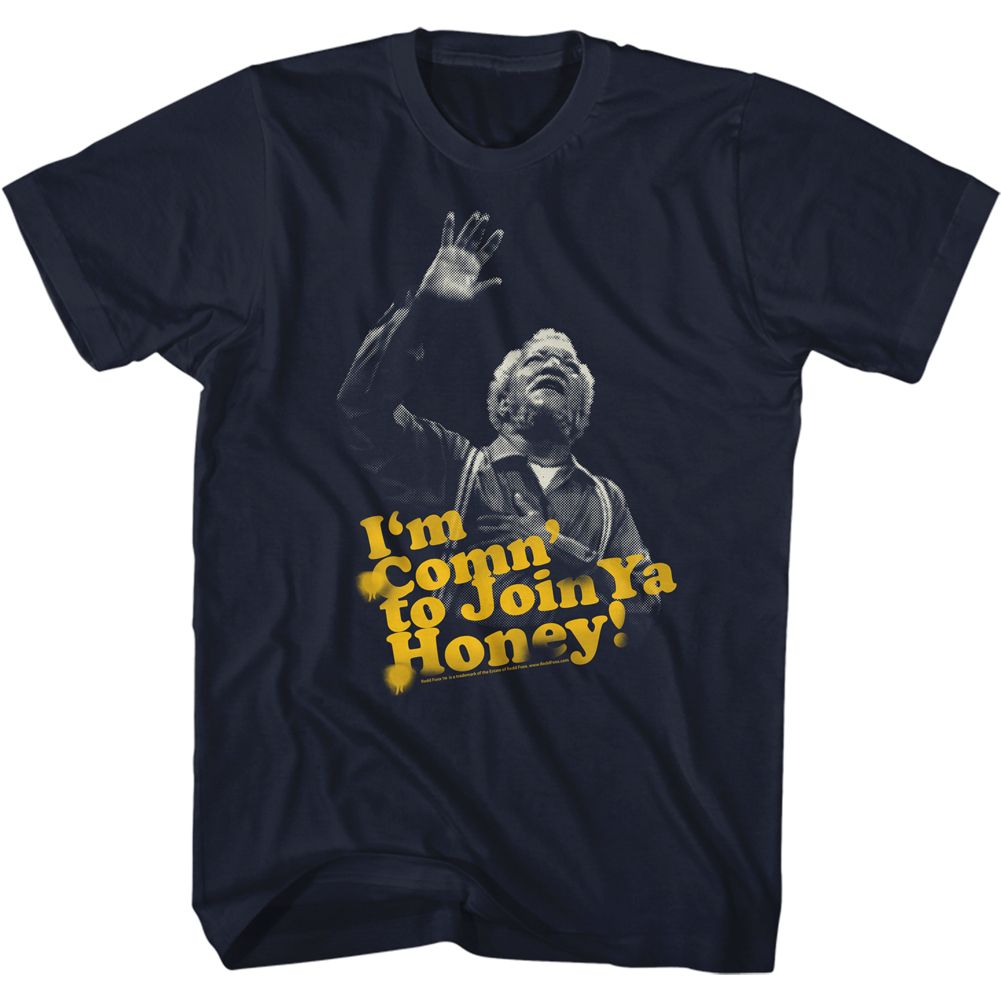 Redd Foxx - Comn To Ya Honey - Short Sleeve - Adult - T-Shirt